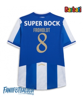 Porto Victor Froholdt #8 Tricou Fotbal Replică 2025-26 Barbati Acasa